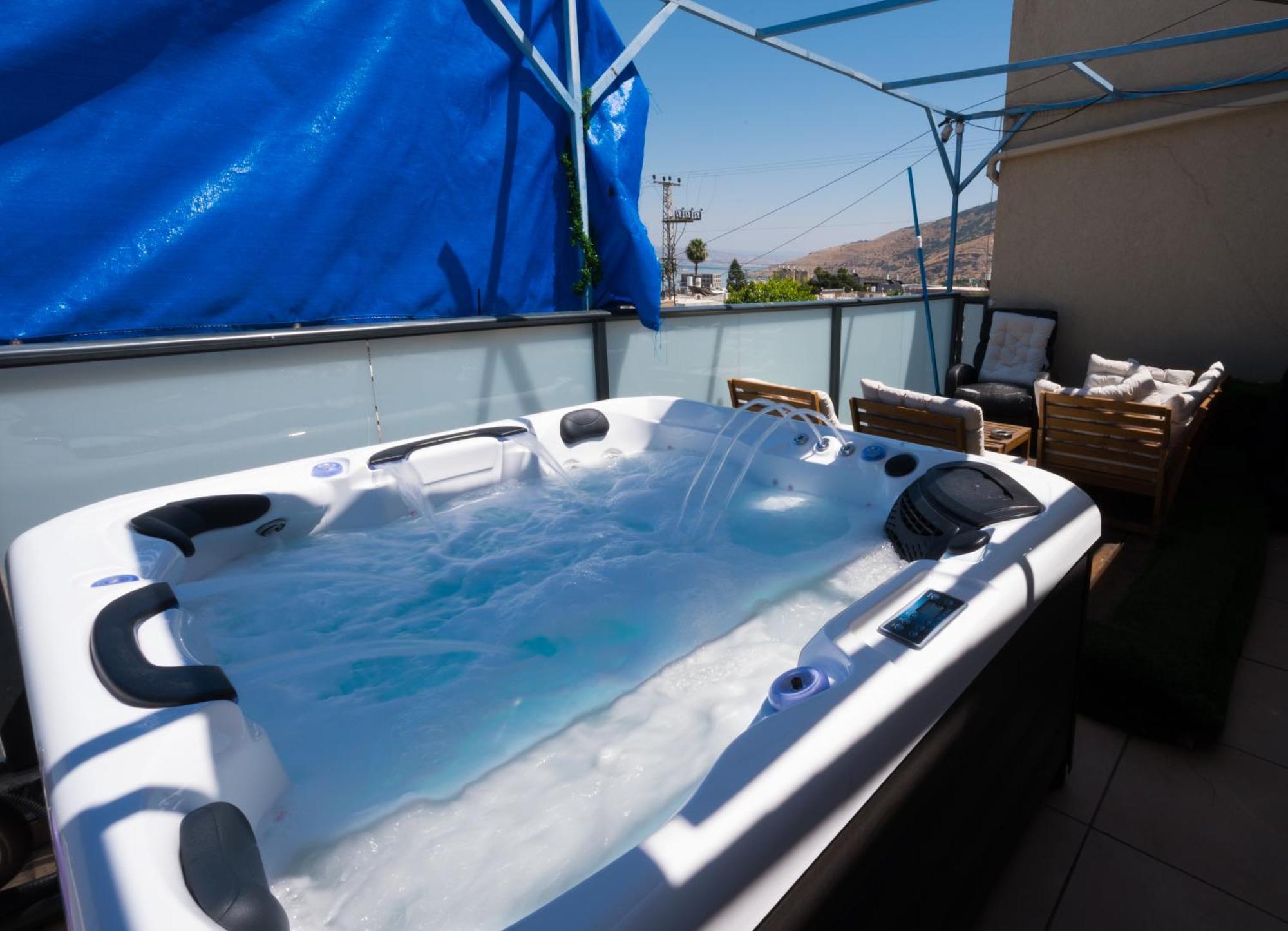 Levication 2 Bedrooms Pool&Jacuzzi Tiberíades Exterior foto